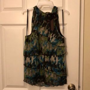Multi color sleeveless top IZBYER (Kohls)